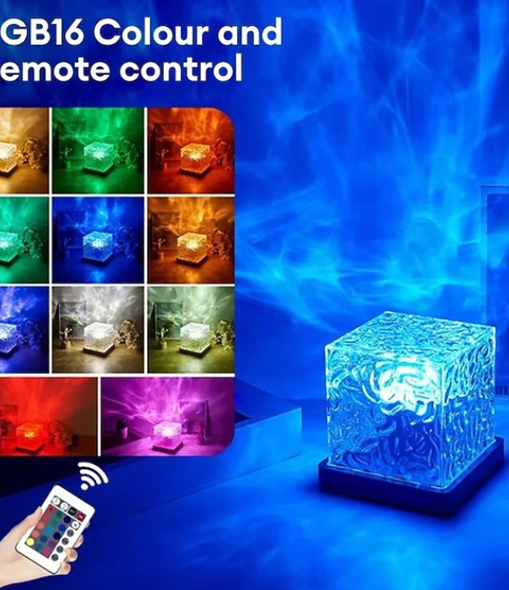 RGB Ocean Wave projector lamp
