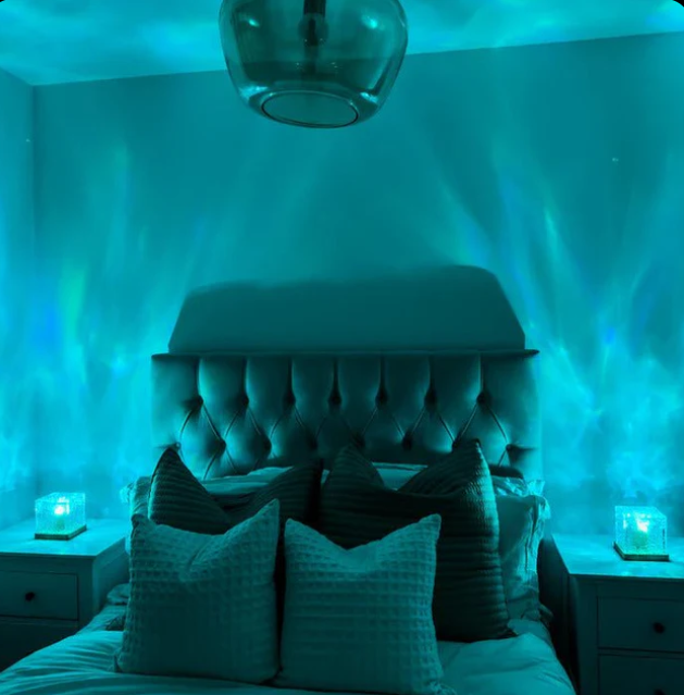 RGB Ocean Wave projector lamp