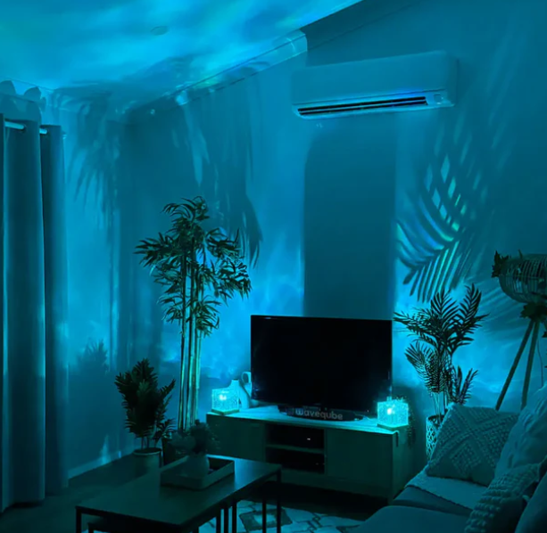 RGB Ocean Wave projector lamp